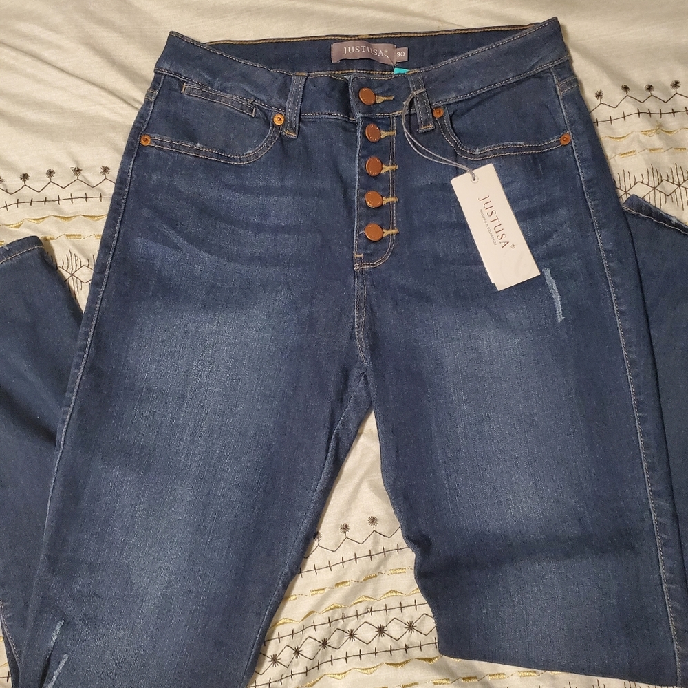 Just USA Rhea Skinny Button Up Jean- Stitch Fix